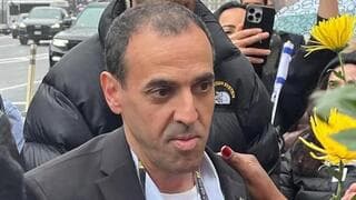 Eli Sharabi en la ONU. 