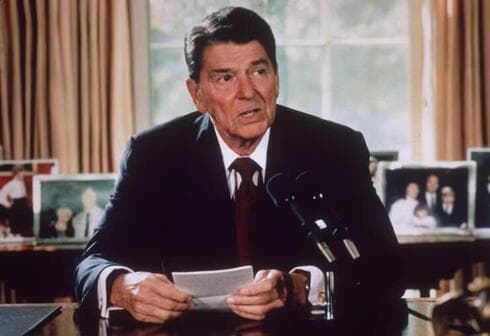 Ronald Reagan, expresidente de Estados Unidos. 