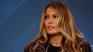 Melania Trump, primera dama de Estados Unidos. 
