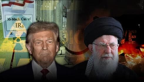 Donald Trump, presidente de EE.UU., y Alí Khamenei, líder supremo de Irán. 