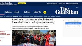 La nota en The Guardian. 