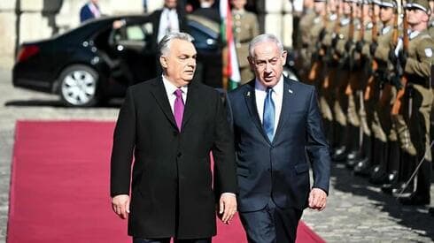 Viktor Orban y Benjamín Netanyahu. 