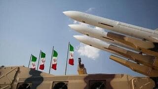 Misiles presentados por los medios de comunicación iraníes como una amenaza para EE.UU.