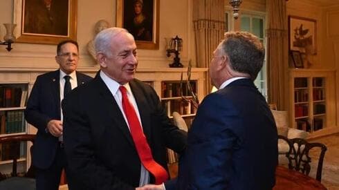 El primer ministro de Israel se encuentra con Steve Witkoff. 