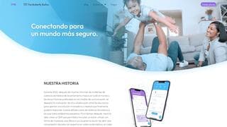 Página web en español de Butterfly Button. 