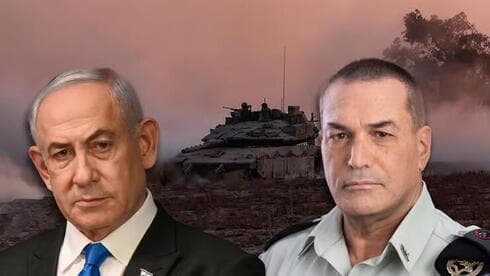 Benjamín Netanyahu y Eyal Zamir. 