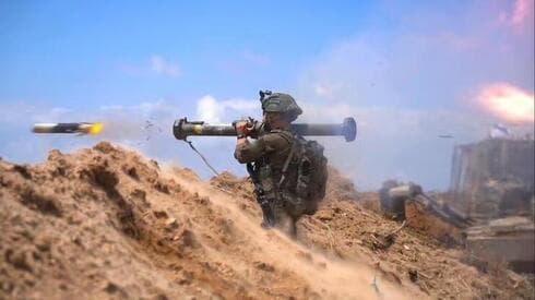 Soldados israelíes en Gaza. 