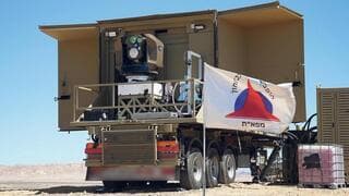 El sistema Light Shield: a finales de año, se supone que la poderosa arma láser estará en uso por la Fuerza Aérea. 