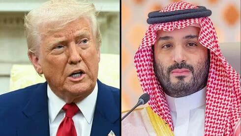 El presidente de Estados Unidos y el príncipe heredero de Arabia Saudita. 