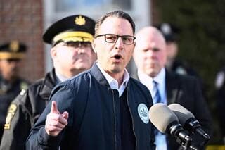 Josh Shapiro, gobernador de Pensilvania. 