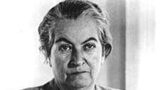 Gabriela Mistral, la gran poeta chilena galardonada con el Premio Nobel. 