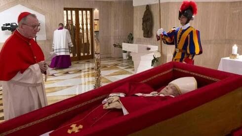 Sepelio del papa Francisco en el Vaticano. 