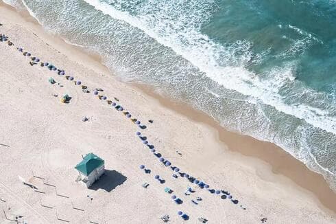La Playa Azul, Rishon Lezion. 