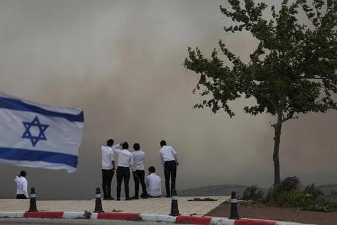 Incendios en Israel. 