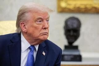 El presidente de Estados Unidos, Donald Trump, ejerció presión sobre Zelenski. 