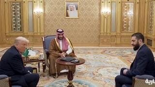 Trump y Al-Sharaa se reunieron a instancias del príncipe heredero, Bin Salman. 
