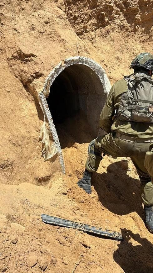 Actividad de la Brigada Norte de las FDI en el norte de la Franja de Gaza. 