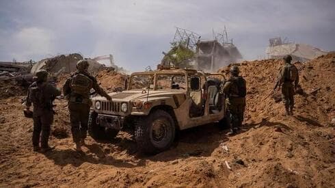 Actividad de la Brigada Norte de las FDI en el norte de la Franja de Gaza. 