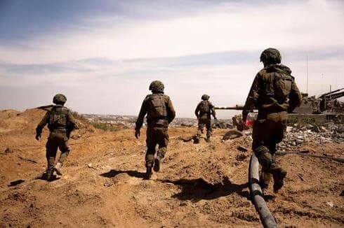 Actividad de la Brigada Norte de las FDI en el norte de la Franja de Gaza. 