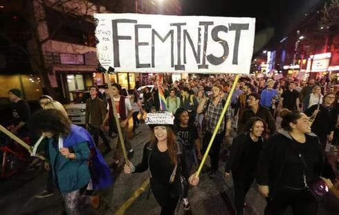 "El feminismo también está en el interés de los niños". 