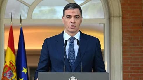 Pedro Sánchez, presidente del gobierno de España: "La guerra no tiene sentido". (La Moncloa/AFP) Pedro Sánchez, presidente del gobierno de España: "La guerra no tiene sentido".