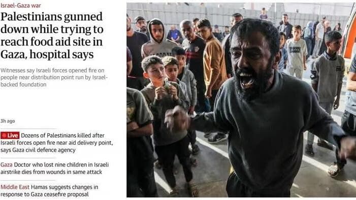 Medios internacionales culpan a Israel de la masacre. 