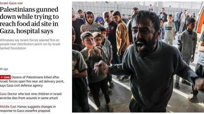 Medios internacionales culpan a Israel de la masacre. 