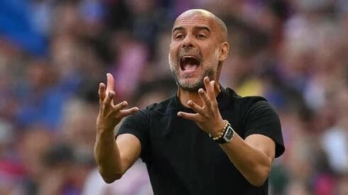 Pep Guardiola, contra la guerra en Gaza. 