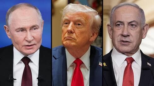 Putin, Trump y Netanyahu. El primer ministro de Israel hablará con ambos líderes mundiales. (Ynet) Putin, Trump y Netanyahu. El primer ministro de Israel hablará con ambos líderes mundiales.