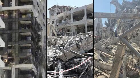 La destrucción en Rishon LeZion, Ramat Gan y Tel Aviv. (Moti Kimchi, Yoav Keren, Ido Erez) La destrucción en Rishon LeZion, Ramat Gan y Tel Aviv.
