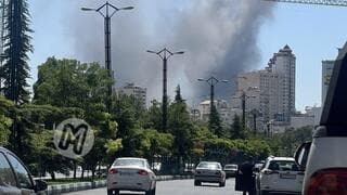 La Fuerza Aérea israelí atacó objetivos en el exclusivo barrio de Andarzgoo, en Teherán. 