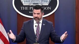Sean Parnell, portavoz del Pentágono. 