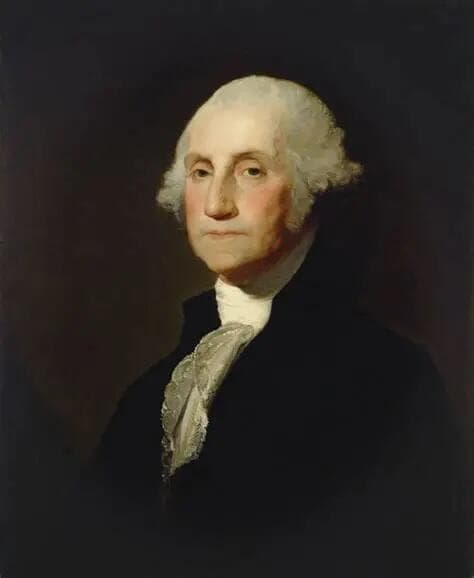 George Washington, primer presidente de Estados Unidos. 