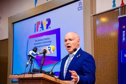 Michael Freeman, embajador de Israel en Nigeria. 