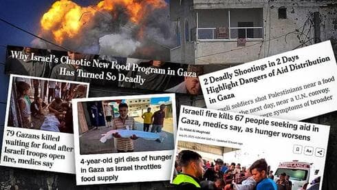 Los titulares del mundo sobre el hambre en Gaza. Un fracaso moral y cognitivo. 