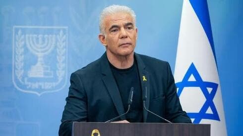 Yair Lapid, líder de la oposición. 