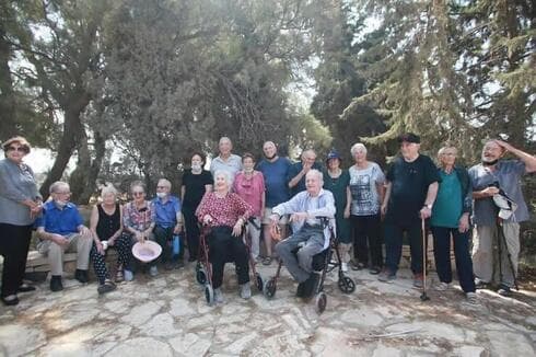 El núcleo fundacional de Nahal Oz. (Roy Idan) El núcleo fundacional de Nahal Oz.