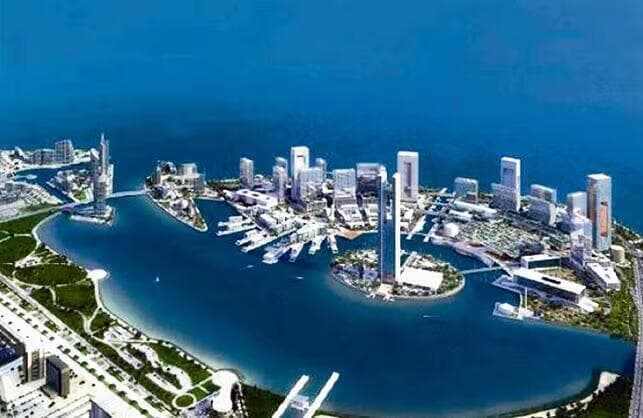 Versión de Gaza del futuro del plan francés. (Ynet) Versión de Gaza del futuro del plan francés.