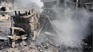 Excavadora D9 operando en Gaza. (Ynet) Excavadora D9 operando en Gaza.
