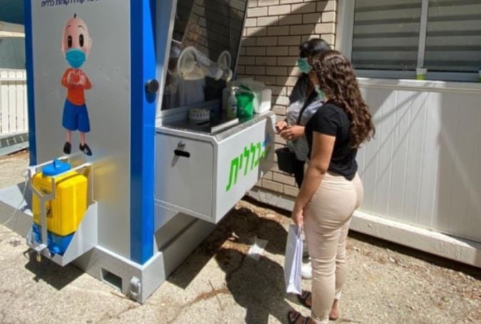 עמדת בדיקת קורונה, היום