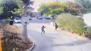 האירוע כפי שנקלט במצלמות