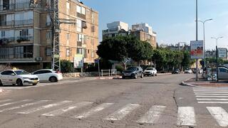 כביש משובש בעיר. ישודרג בקרוב? 