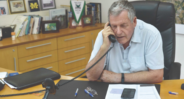 ראש המועצה האזורית עמק יזרעאל אייל בצר