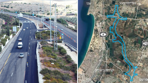 הרחבת כביש 6 לכיוון צפון 