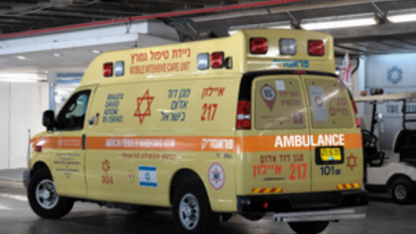 הפצועים פונו לבתי חולים