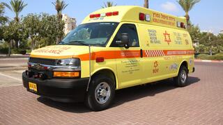 הפצוע פונה במצב קשה לבי"ח