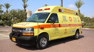 הפצוע פונה במצב קשה לבי"ח