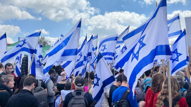 המחאה מול הכנסת. 60 אלף מפגינים
