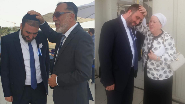הוריו של משה ארבל מברכים אותו