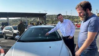 רן רוזן בזירת האירוע